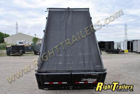 New 2027 Watchdog Trailers 7X14 Dump Trailer