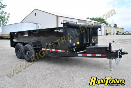 New 2027 Watchdog Trailers 7X14 Dump Trailer