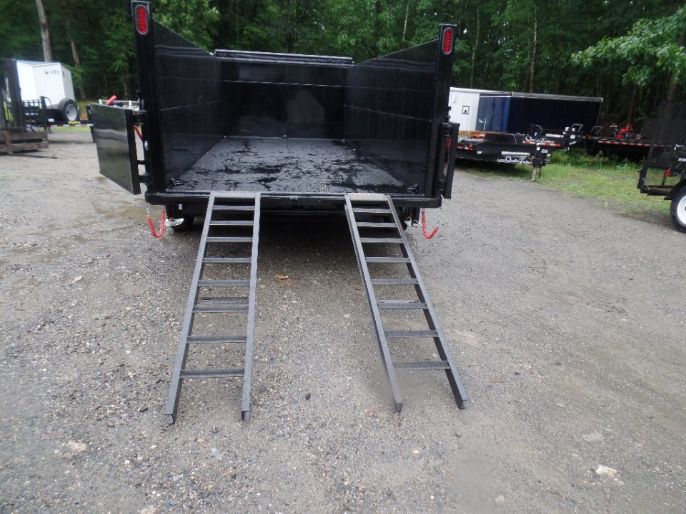 New 2026 Quality Steel and Aluminum 7X14 with 4' sides, 16,000 lb. GVWR , Extra Framing! Dump Trailer