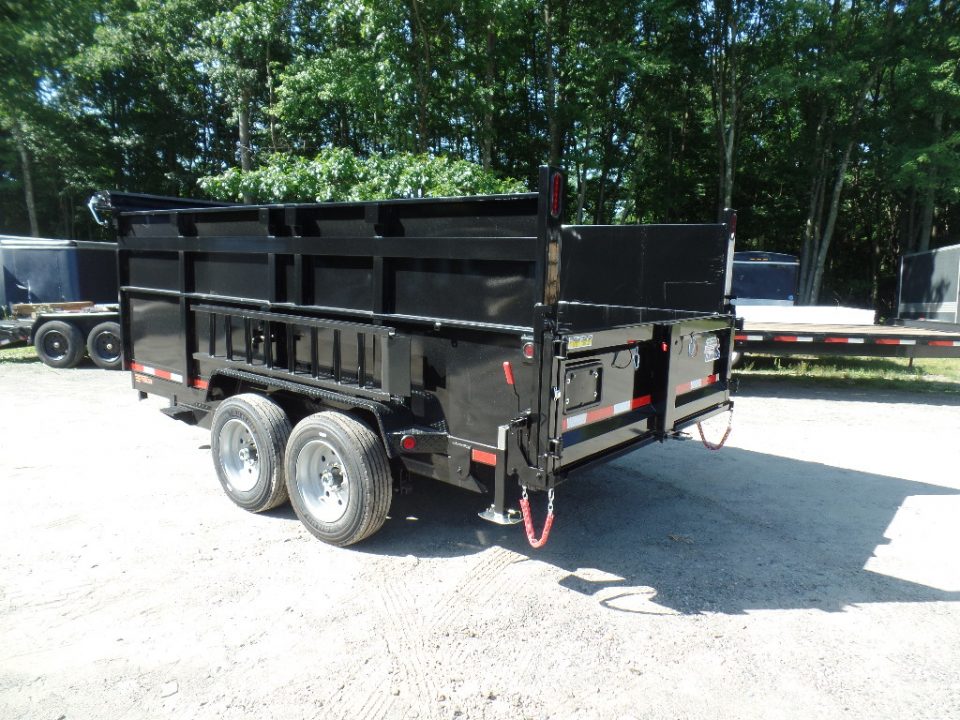 New 2026 Quality Steel and Aluminum 7X14 with 4' sides, 16,000 lb. GVWR , Extra Framing! Dump Trailer