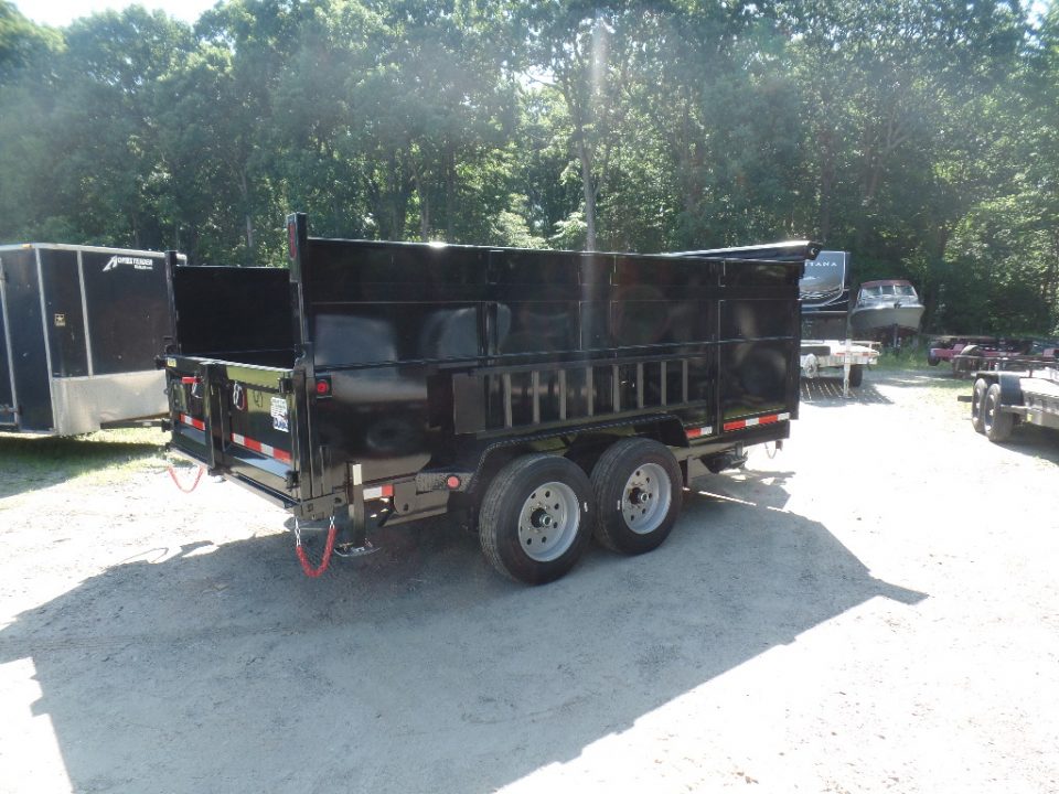 New 2026 Quality Steel and Aluminum 7X14 with 4' sides, 16,000 lb. GVWR , Extra Framing! Dump Trailer