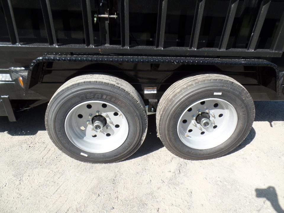 New 2026 Quality Steel and Aluminum 7X14 with 4' sides, 16,000 lb. GVWR , Extra Framing! Dump Trailer
