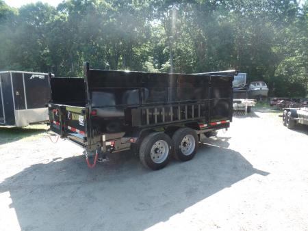 New 2026 Quality Steel and Aluminum 7X14 with 4' sides, 16,000 lb. GVWR , Extra Framing! Dump Trailer