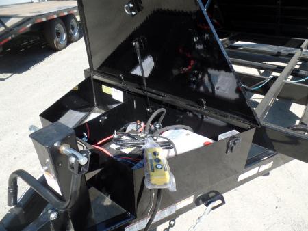 New 2026 Quality Steel and Aluminum 7X14 with 4' sides, 16,000 lb. GVWR , Extra Framing! Dump Trailer