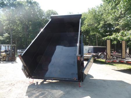New 2026 Quality Steel and Aluminum 7X14 with 4' sides, 16,000 lb. GVWR , Extra Framing! Dump Trailer