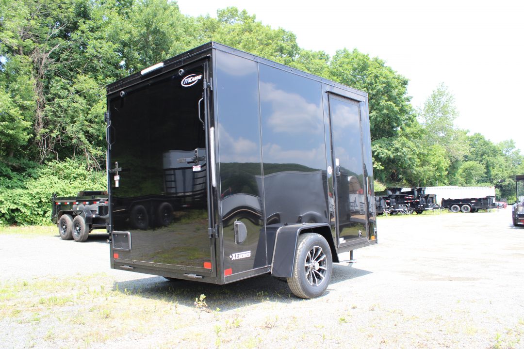 New 2026 ITI Cargo 6x10 Enclosed Cargo Trailer - Blackout PKG +
