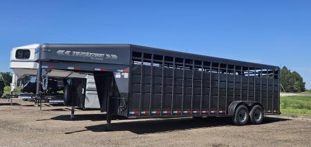 New 2026 Travalong Standard 6'8 x 24' Stock / Stock Combo Trailer