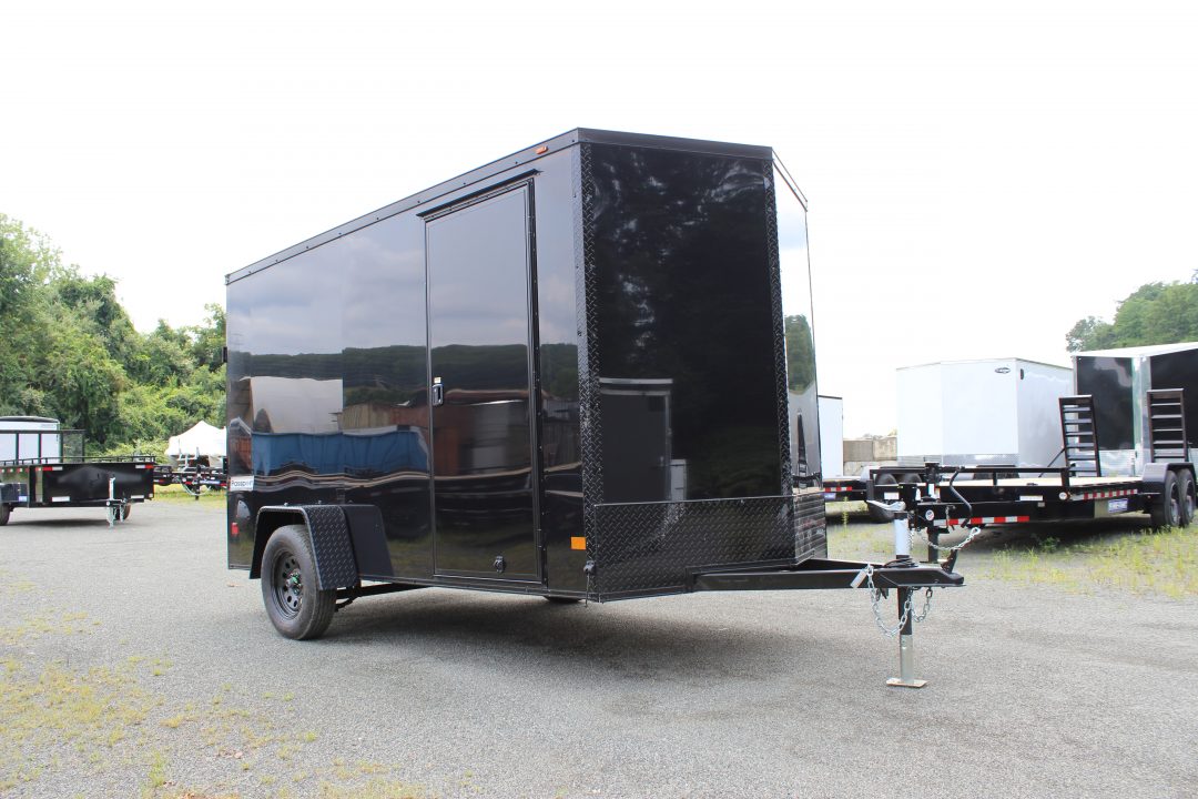 New 2026 Haulmark 6x12 Enclosed Cargo Trailer - Blackout PKG