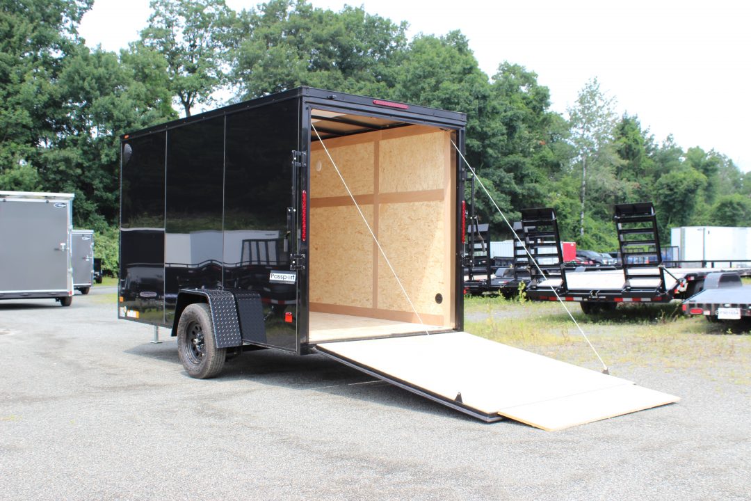New 2026 Haulmark 6x12 Enclosed Cargo Trailer - Blackout PKG