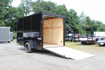 New 2026 Haulmark 6x12 Enclosed Cargo Trailer - Blackout PKG