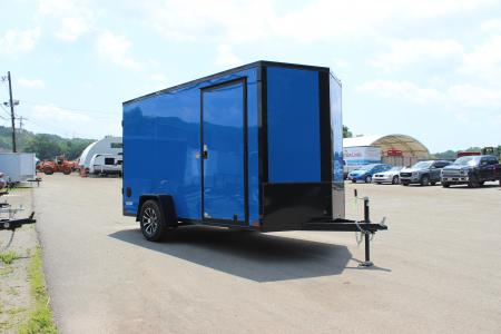 New 2026 ITI Cargo 6x12 Enclosed Cargo Trailer - Blackout