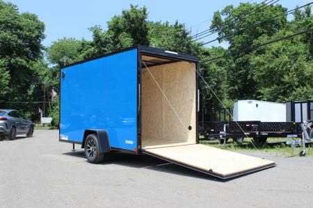 New 2026 ITI Cargo 6x12 Enclosed Cargo Trailer - Blackout