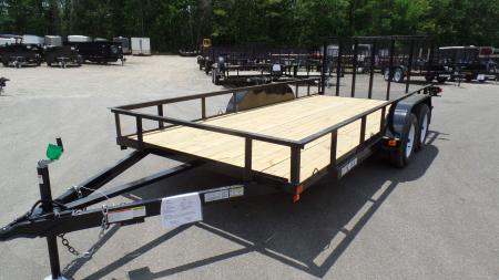 New 2026 Premier Trailers Inc. Wide 81"X 16 ft. HD Open Landscape Trailer
