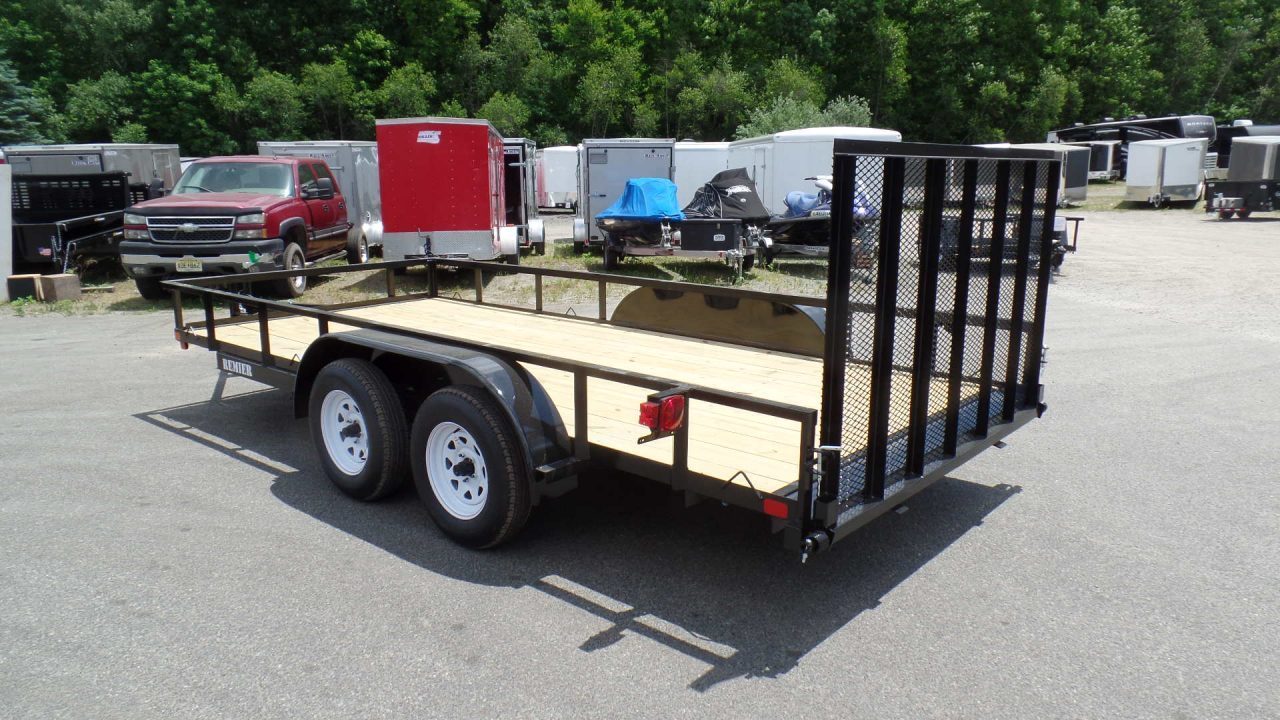 New 2026 Premier Trailers Inc. Wide 81"X 16 ft. HD Open Landscape Trailer