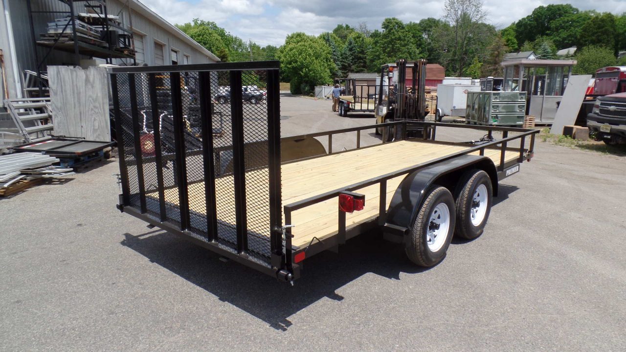 New 2026 Premier Trailers Inc. Wide 81"X 16 ft. HD Open Landscape Trailer