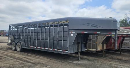 New 2003 Travalong Standard 6'8 x 24' Stock Trailer