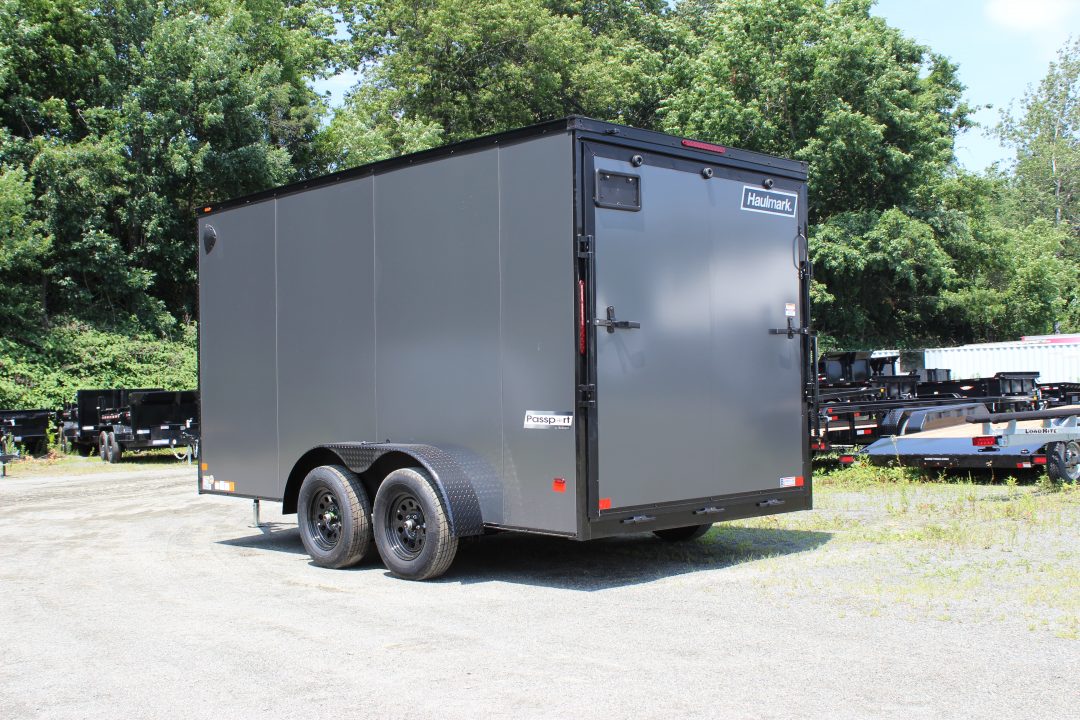 New 2026 Haulmark 7x14 Enclosed Cargo Trailer - Black Out PKG