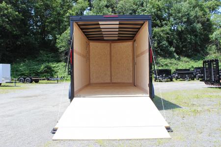 New 2026 Haulmark 7x14 Enclosed Cargo Trailer - Black Out PKG