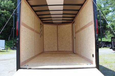 New 2026 Haulmark 7x14 Enclosed Cargo Trailer - Black Out PKG