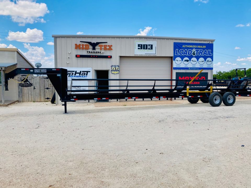 New 2026 May Trailer 42' GOLIATH INLINE HAY TRAILER