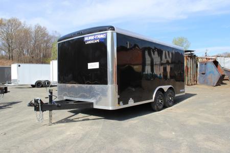 New 2026 Sure-Trac 8.5x16 Landscape Pro Enclosed Cargo Trailer