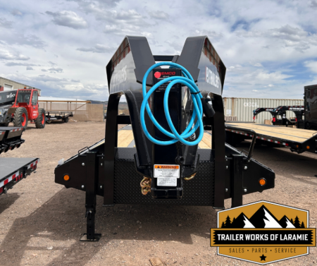 New PJ Trailers 28' GN Deckover- 25K- Monster Ramps