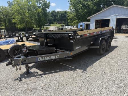 New 2027 Diamond C Trailers HDU 207 14X82 Dump Trailer