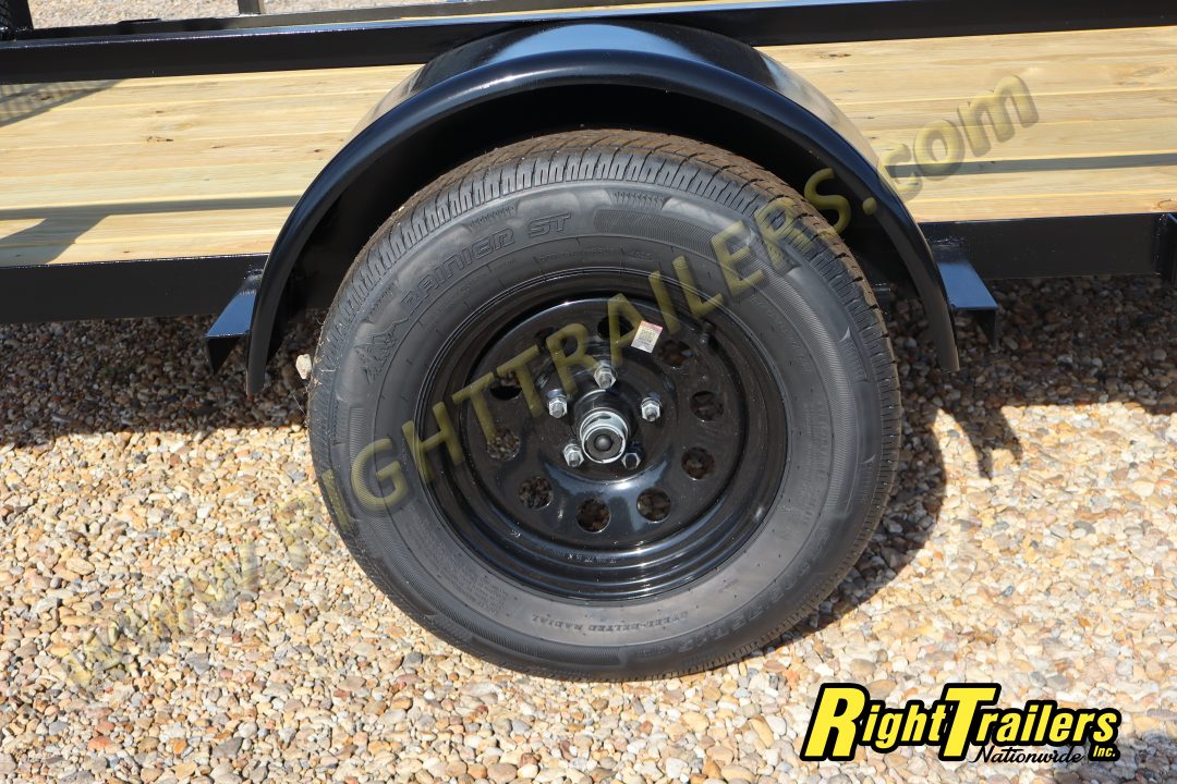 New 2026 6X12 TWISTED PINE UTILITY TRAILER