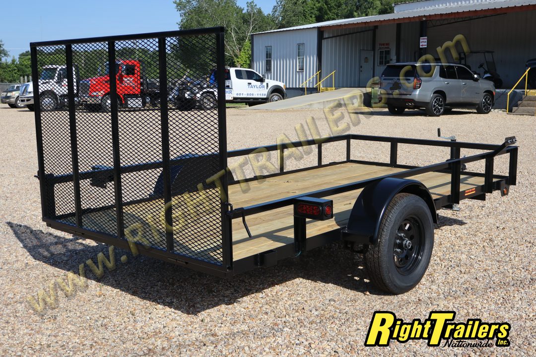 New 2026 6X12 TWISTED PINE UTILITY TRAILER