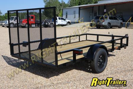 New 2026 6X12 TWISTED PINE UTILITY TRAILER