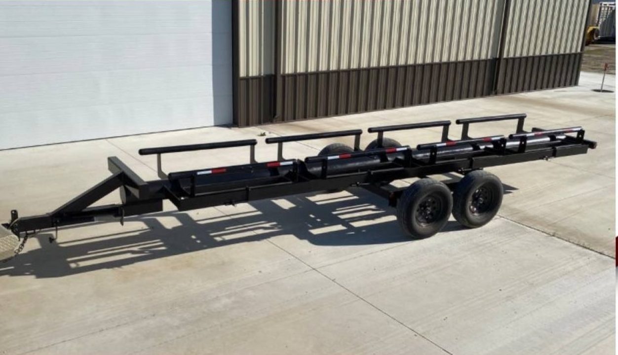 New 2026 May Trailer 4 BALE INDIVIDUAL DUMP