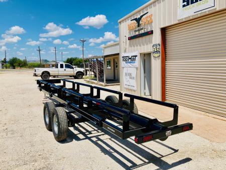 New 2026 May Trailer 4 BALE INDIVIDUAL DUMP