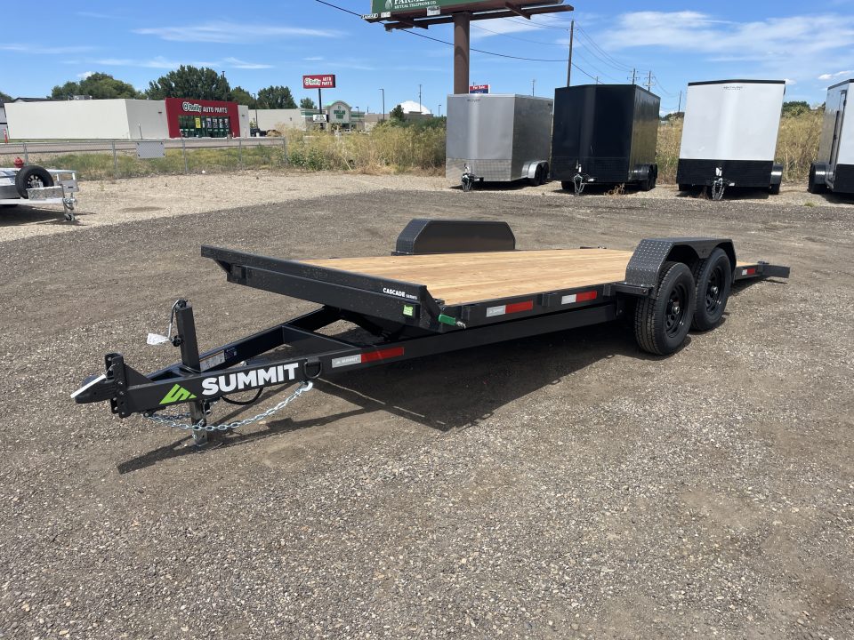 New 2027 Summit Cascade 7x18 10k Tilt Trailer