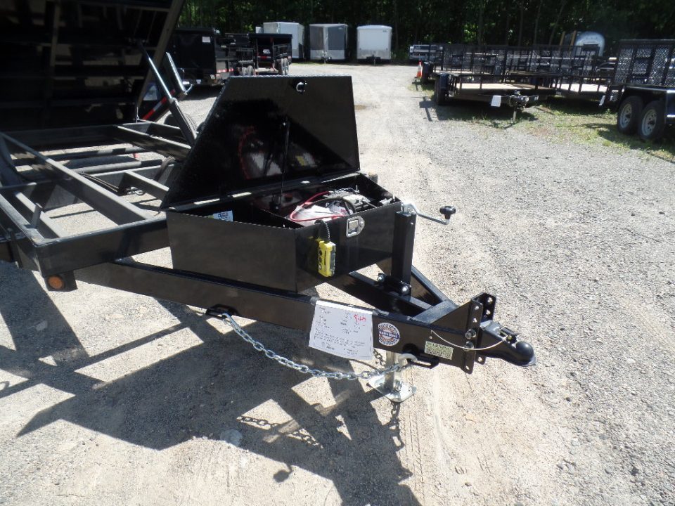 New 2027 Quality Steel and Aluminum 7x16 with 2 ft. high sides Dump Trailer