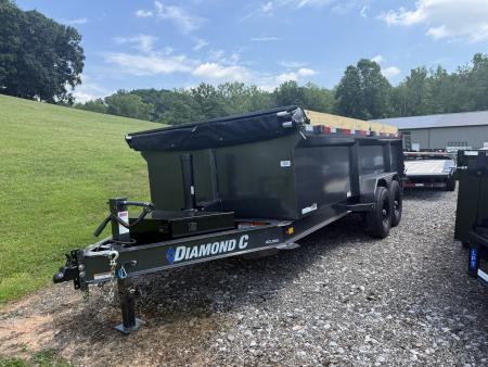 New 2027 Diamond C Trailers HDU 208 16X82 Dump Trailer