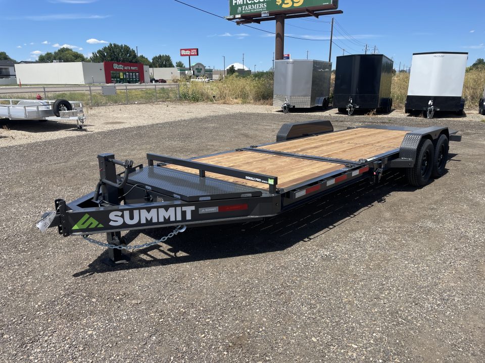 New 2026 Summit Denali 7x22 16/6 14k Split Deck I-Beam Tilt Trailer