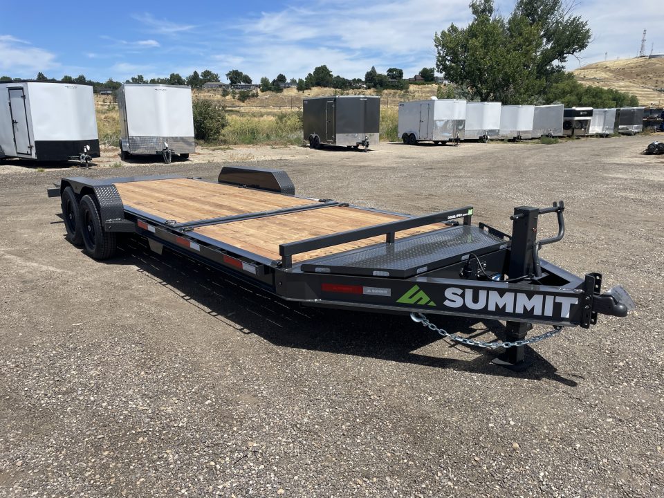 New 2026 Summit Denali 7x22 16/6 14k Split Deck I-Beam Tilt Trailer