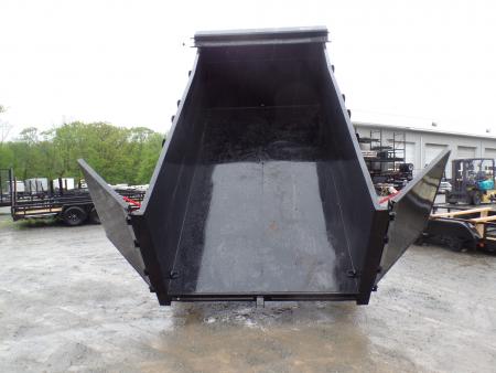 New 2026 Quality Steel and Aluminum 7X14 with 4' sides, 14,000 lb. GVWR , Extra Framing! Dump Trailer