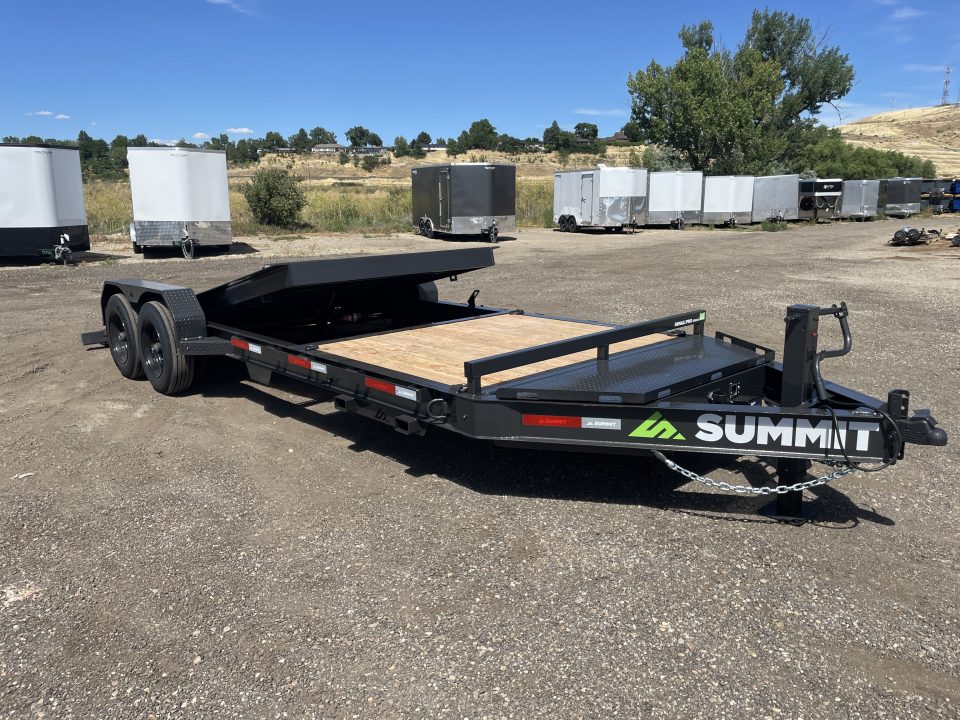 New 2027 Summit Denali 7x22 16/6 16k Split Deck I-Beam Tilt Trailer