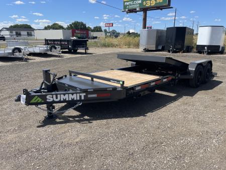 New 2027 Summit Denali 7x22 16/6 16k Split Deck I-Beam Tilt Trailer