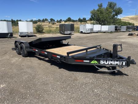 New 2027 Summit Denali 7x22 16/6 16k Split Deck I-Beam Tilt Trailer