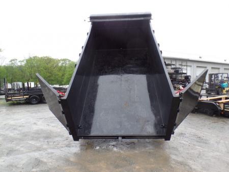 New 2026 Quality Steel and Aluminum 7X14 with 4' sides, 14,000 lb. GVWR , Extra Framing! Dump Trailer