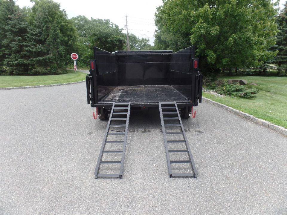 New 2026 Quality Steel and Aluminum 7X12 with 4' sides, 14,000 lb. GVWR , Extra Framing! Dump Trailer