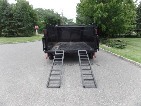 New 2026 Quality Steel and Aluminum 7X12 with 4' sides, 14,000 lb. GVWR , Extra Framing! Dump Trailer
