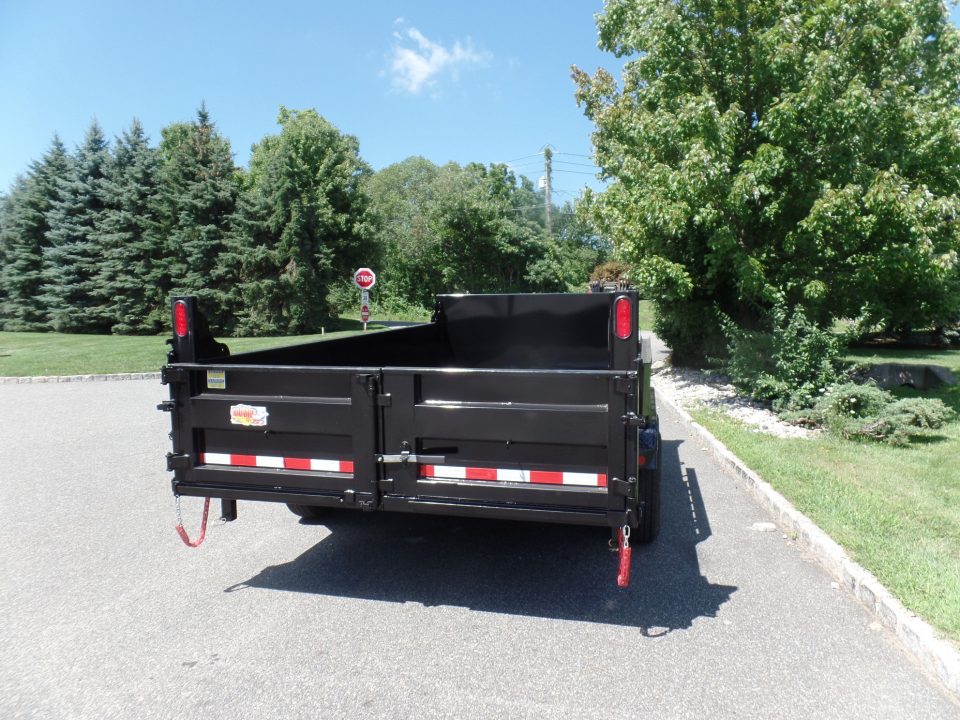 New 2026 Quality Steel and Aluminum 7X12 with 2' sides, 14,000 lb. GVWR , Extra Framing! Dump Trailer