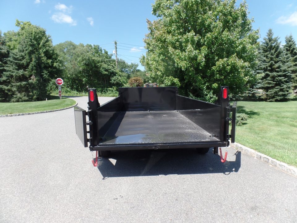 New 2026 Quality Steel and Aluminum 7X12 with 2' sides, 14,000 lb. GVWR , Extra Framing! Dump Trailer
