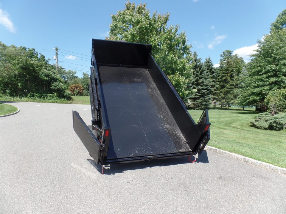 New 2026 Quality Steel and Aluminum 7X12 with 2' sides, 14,000 lb. GVWR , Extra Framing! Dump Trailer