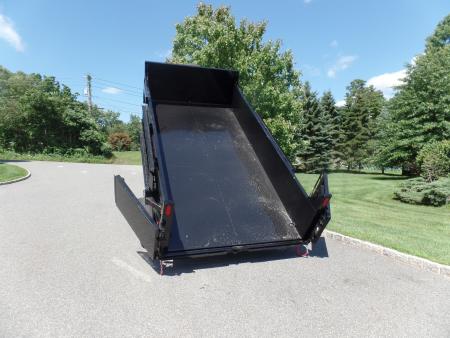 New 2026 Quality Steel and Aluminum 7X12 with 2' sides, 14,000 lb. GVWR , Extra Framing! Dump Trailer