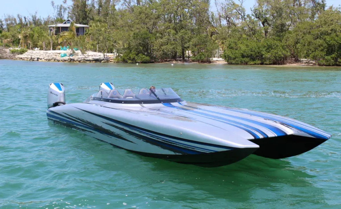 Used 2025 Fountain 34' Thundercat Performance Boat