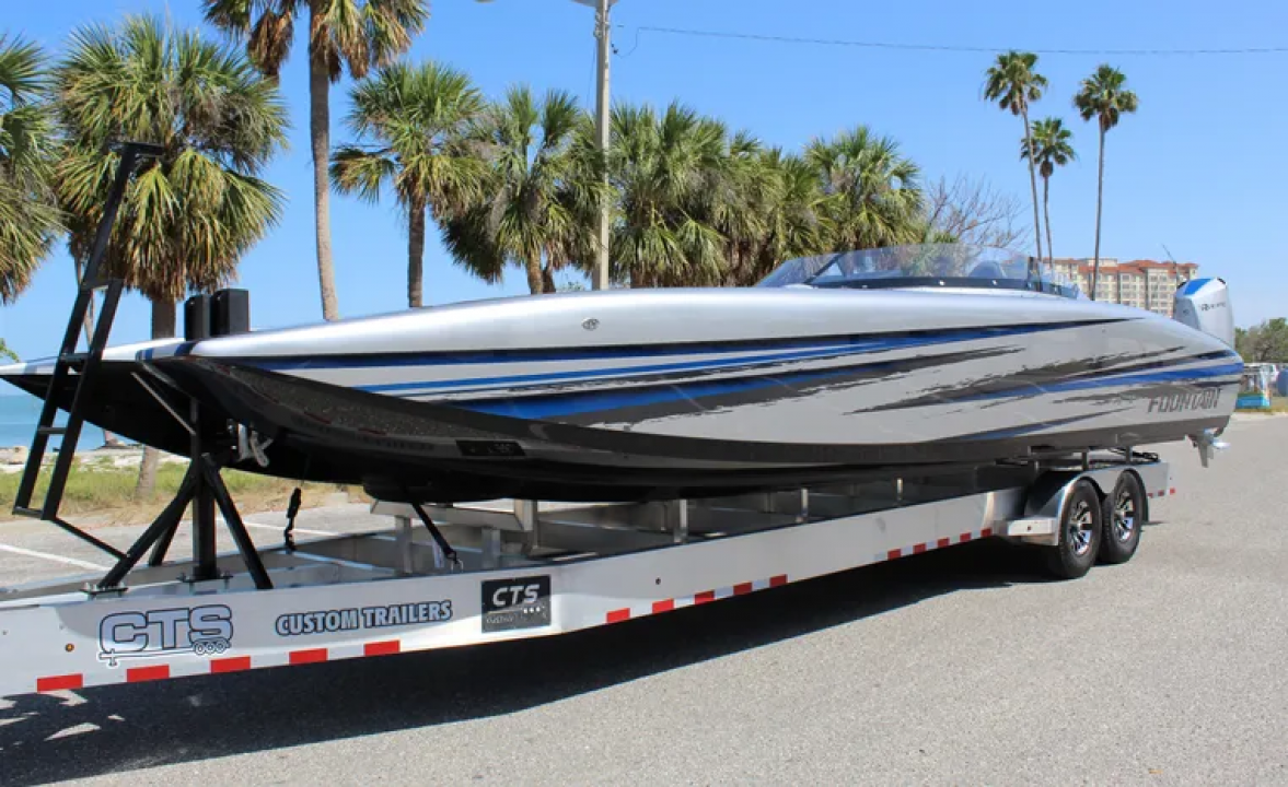 Used 2025 Fountain 34' Thundercat Performance Boat
